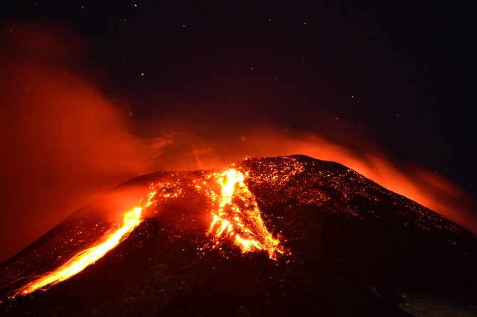 Erupção do Vulcão Sakurajima 2